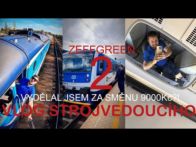 VLOG STROJVEDOUCÍHO 2  - za jednu směnu vyděláno 9000Kč?! - dvoudenka do Znojma - 841/814