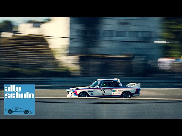 Im BMW 3.0 CSL Rennsport Coupé mit Peter Oberndorfer auf dem Norisring (360°-Video)