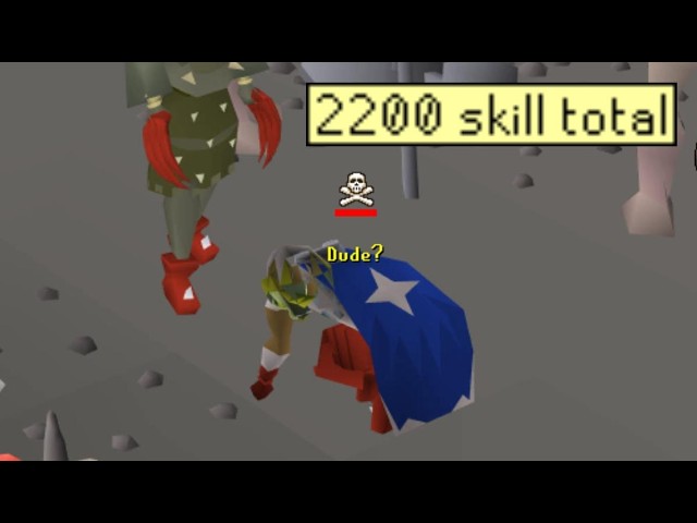 Antipking in Wildy to 2200 Total Level