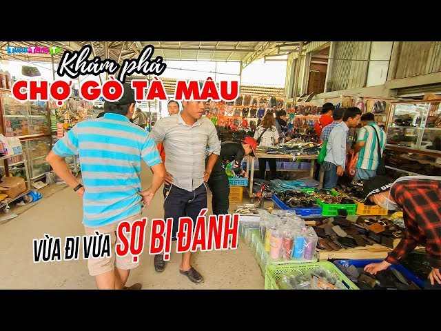 GO TA MAU CAMBODIA MARKET | Discover and Buy Used Japanese Goods at Border Market