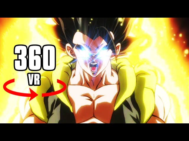 360° VIDEO | GOGETA FUSION vs BROLY! DBS