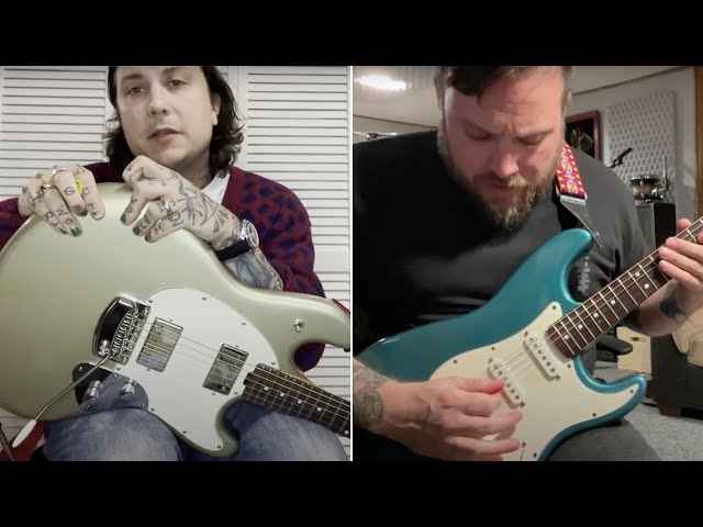 L.S. Dunes' Frank Iero and Travis Stever teach you how to play "2022"