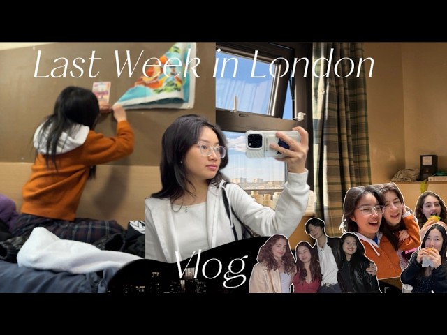 LAST WEEK IN LONDON VLOG (moving out of UCL halls)