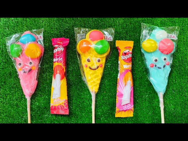 ASMR LOLLIPOP ICE CREAM, MARSHMALLOW, GUMMY JELLY 롤리팝 아이스크림, 마쉬멜로우, 젤리 먹방 Unpacking SOUNDS