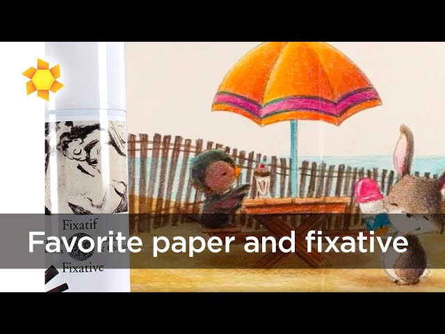 Favorite paper and fixative for colored pencil  (and more random info!)