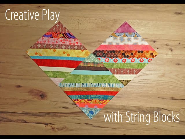 Creative Play with String Quilt Blocks