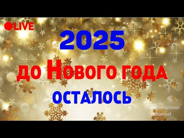 ОТСЧЕТ ДО НОВОГО ГОДА 2025!