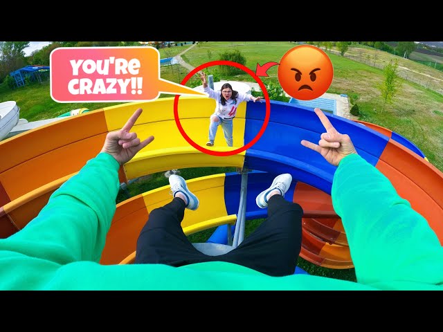 ESCAPING FROM CRAZY CHEATED WIFE @DumitruComanac (Action Parkour Chase POV)