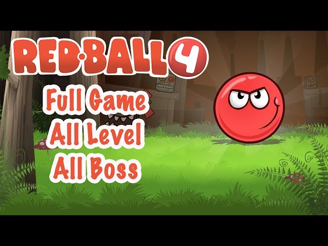 Red Ball 4 - All level - All Boss - Full Game