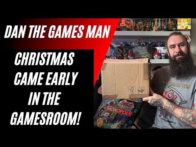 Christmas Came Early in the Games-room!