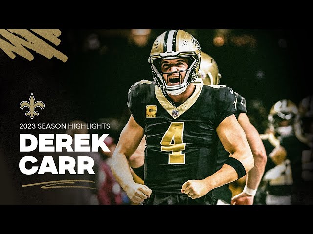 Derek Carr 2023 NFL Season Highlights | New Orleans Saints