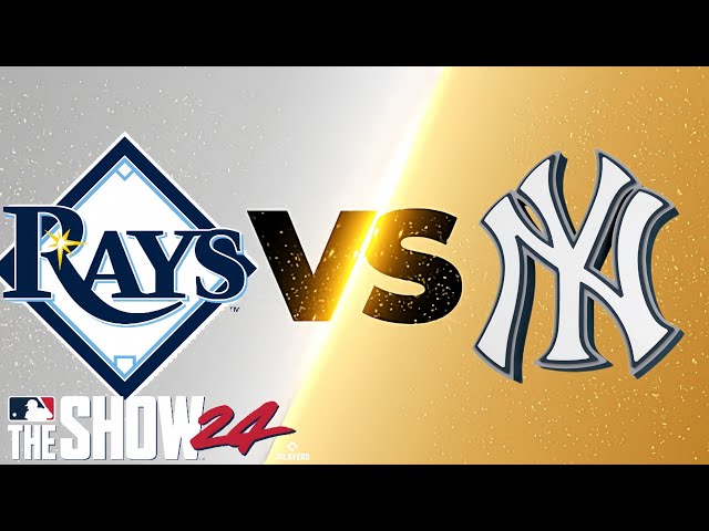 MLB The Show 24 Tampa Bays Ray VS New York Yankees