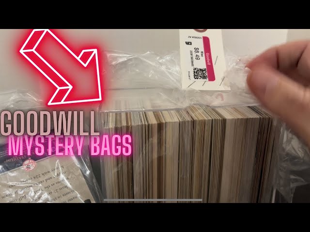 Mystery Sports Card Bags Found at Goodwill