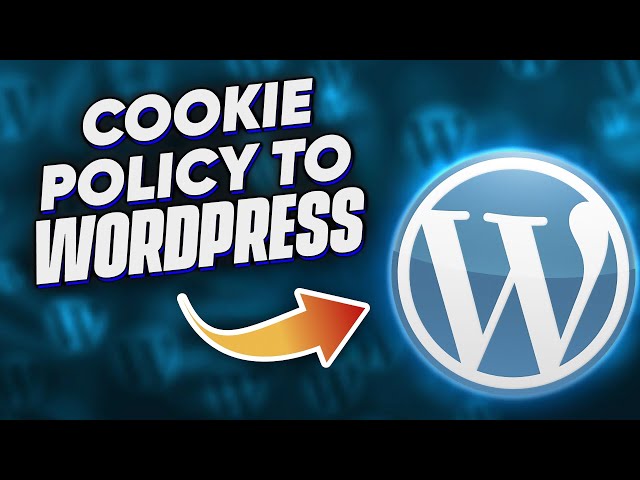 How to add Cookie policy to WordPress for free with CookieYes