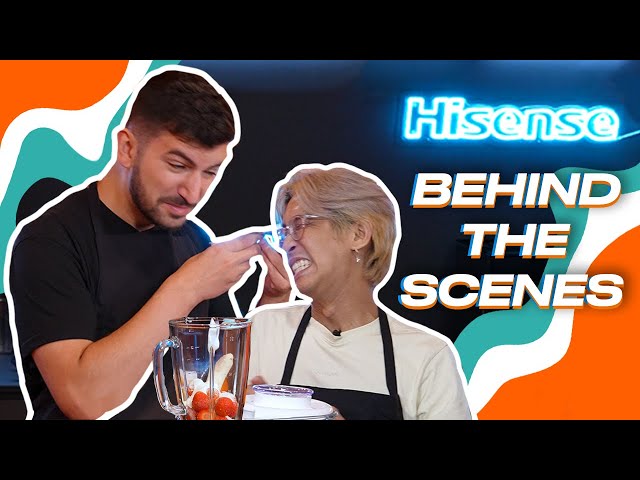 Recipe For DISASTER?! | Hisense Smoothie Challenge Behind-The-Scenes