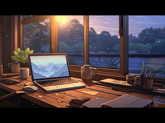 Peaceful Rainy Day 🌧️ Relaxing Lofi Music [ lofi hip hop mix/ chill lofi beats]