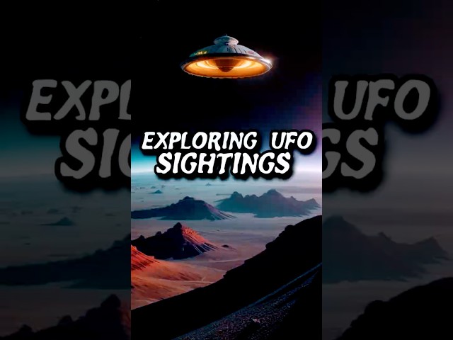 Real UFO Sightings: Fact or Fiction? 👽 #Ghosts #UFO #Cryptids