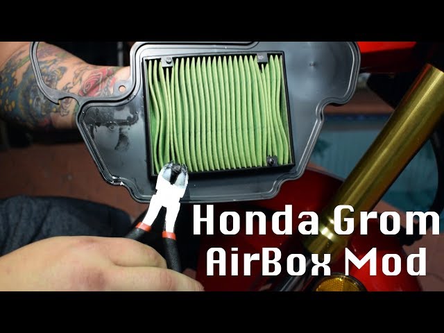 Honda Grom/MSX AirBox Mod FREE Step-by-Step Guide