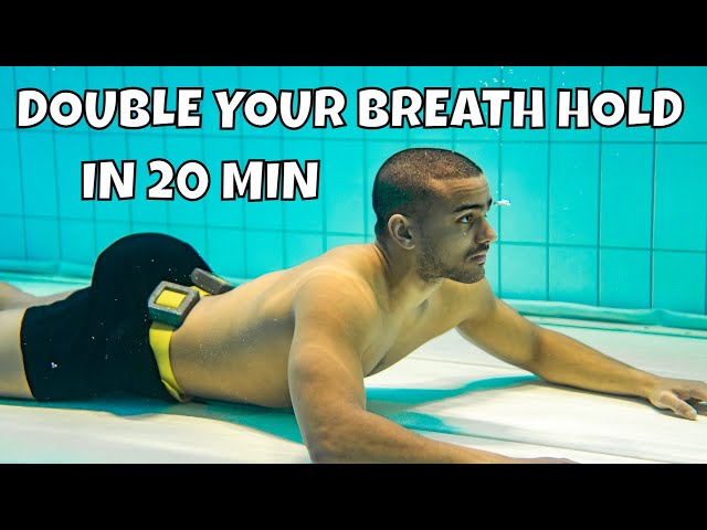 First Time Breath Hold Underwater. Dennis Siva Lie