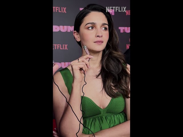 Alia's Candid RED CARPET INTERVIEW | #HeartOfStone #shorts