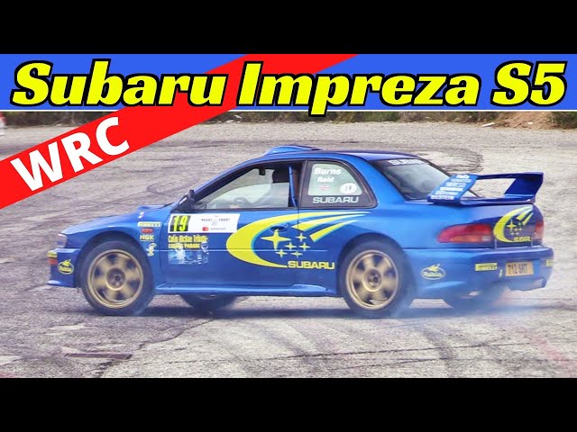 Subaru Impreza S5/S6 GC8 WRC Rally Car Tribute - 😍 Lovery Boxer Turbo Engine & Blow Off Valve Sound!