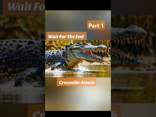 Crocodile Attack|Part 1