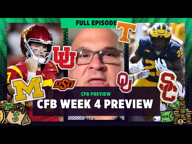 CFB Week 4 Preview: Tennessee at Oklahoma, USC at Michigan, Utah at Oklahoma State & more