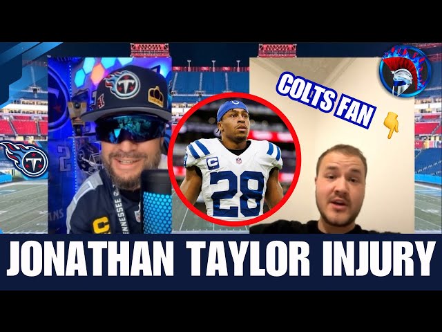 TITAN ANDERSON and COLTS FAN Talk JONATHAN TAYLOR INJURY | Titans vs Colts NFL Week 6 Reaction