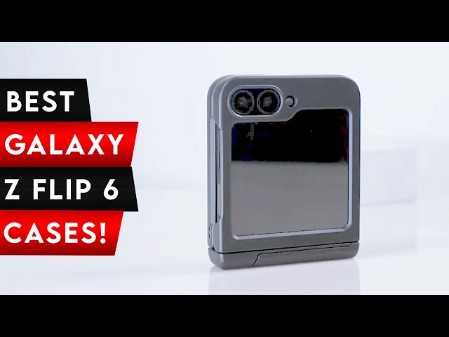 8 Best Galaxy Z FLIP 6 Cases! Clear / Drop Protection / Spigen