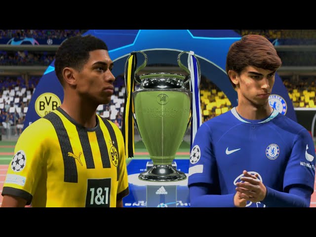 FIFA 23 - Chelsea vs Borussia Dortmund - UEFA Champions League 22/23 Round Of 16 | PS5 #fifa23 #ucl