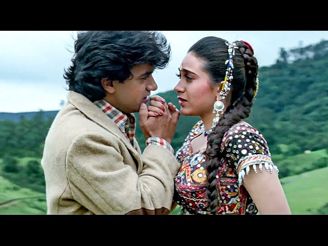 Pucho Zara Pucho Mujhe Kya Hua Hai | Aamir Khan | Karisma Kapoor | Alka | Kumar | Raja Hindustani