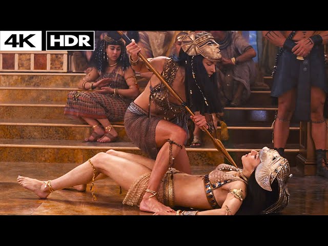 The Mummy Returns (2001) - Nefertiti vs Anck-Su-Namun 4k HDR