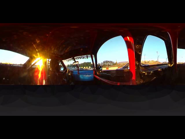 Join the passenger seat of a race car, virtually!