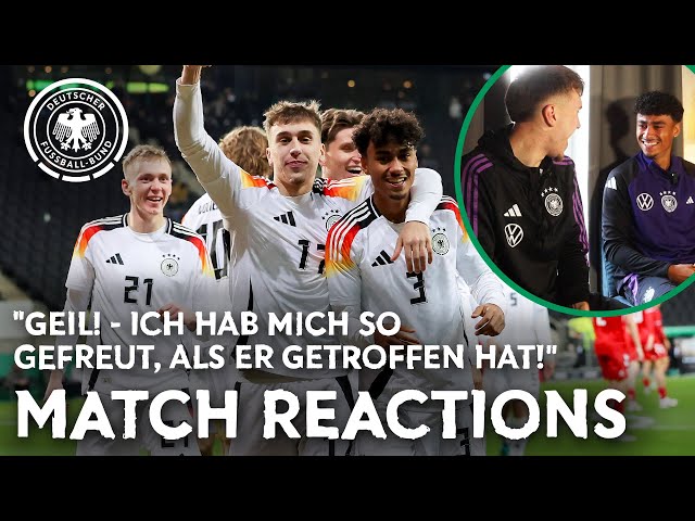 U 21 Match Reactions 🇩🇪🇩🇰 mit Brajan Gruda & Nathaniel Brown