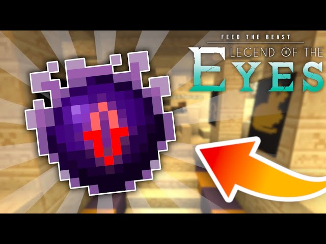 Finding The CURSED EYE! | FTB Legend of The Eyes - EP4