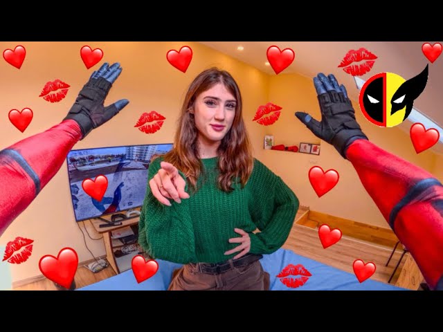 CRAZY GIRL WILL NOT LEAVE DEADPOOL ALONE (Love Parkour POV) @jumphistory