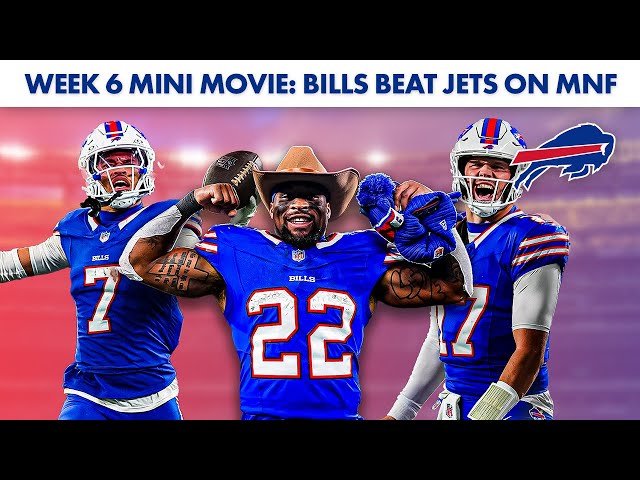 Buffalo Bills Beat New York Jets On Monday Night Football! | Mini Movie