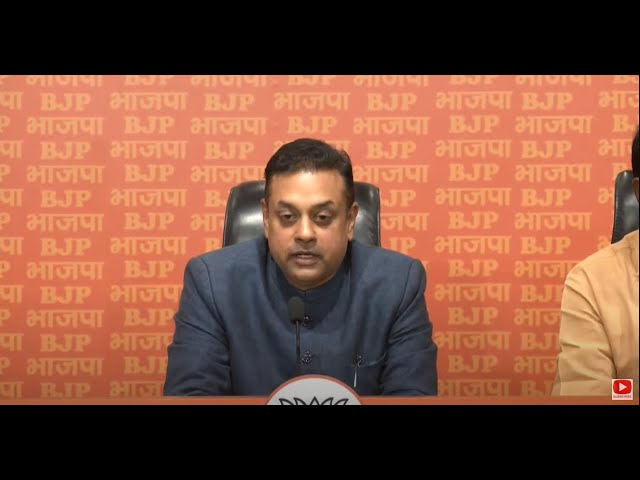 Sambit Patra LIVE | BJP Press Conference | Rahul Gandhi | Gautam Adani | Delhi |BJP HQ |Congress