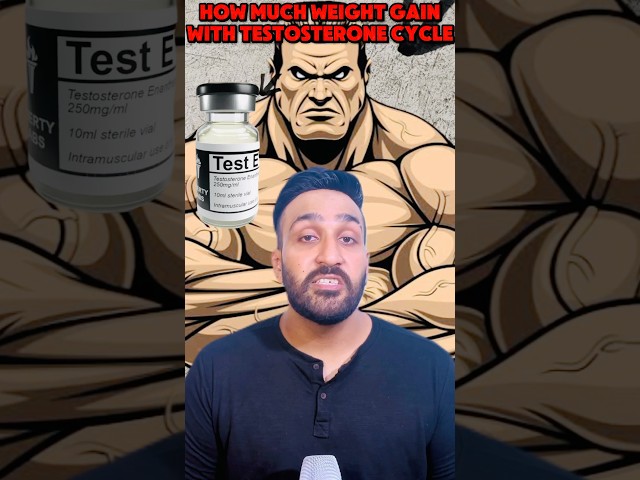 How much weight gain from one steroid cycle | Zeerak Akbar