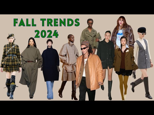 Top 20 Fall 2024 Fashion Trends | Celebrity Inspirations & Outfit Ideas