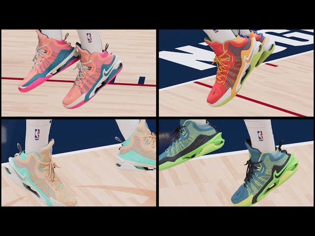 NBA 2K23 Next Gen Shoe Creator Nike Zoom GT Jump Nikola Jokic Pack