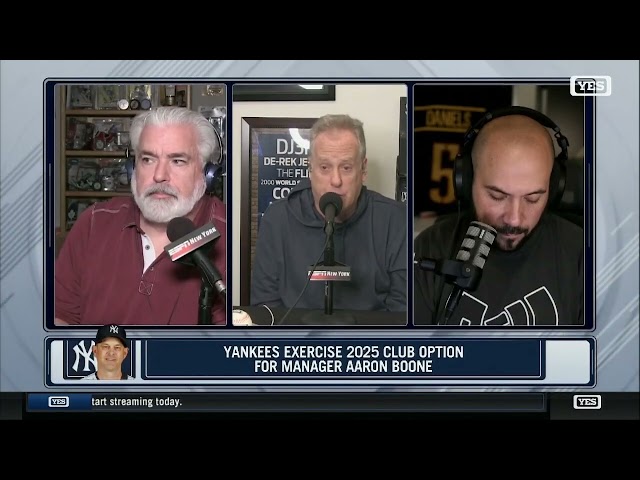 Yankees manager Aaron Boone is back -  The Michael Kay Show TMKS Nov 8 2024