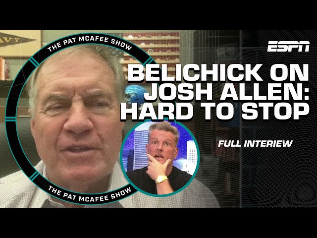 Bill Belichick has FAITH in Josh Allen 🗣️ 'Let him take it INTO HIS OWN HANDS' | The Pat McAfee Show