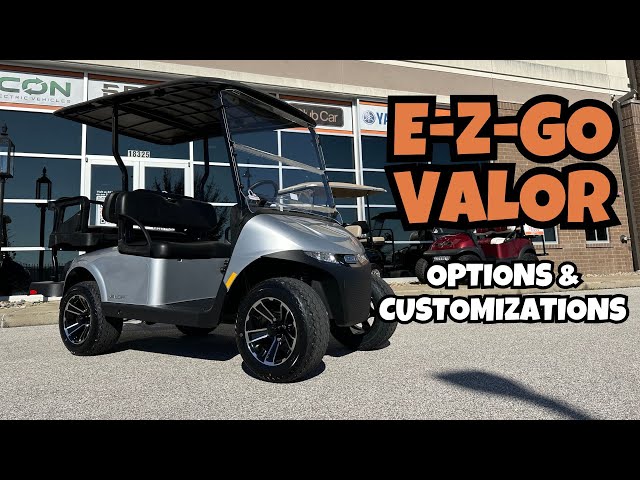 E-Z-GO Valor - Options and Customizations | Dean Team Golf Carts