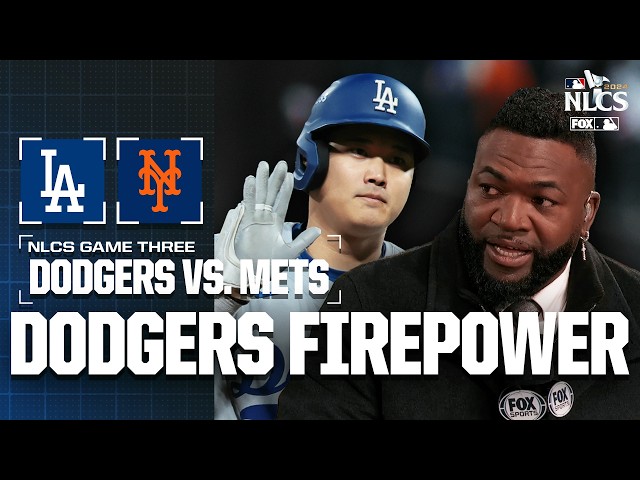 Shohei Ohtani, Dodgers DEFEAT Mets in Game 3: David Ortiz, Derek Jeter & Alex Rodriguez | MLB on FOX