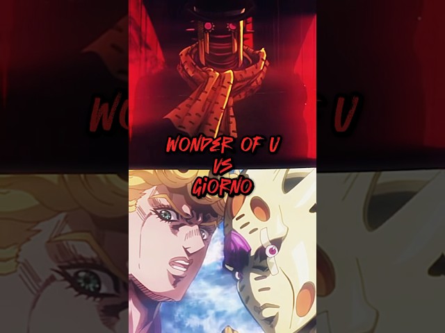 Wonder of u vs Giorno                    #wonderofu #giorno