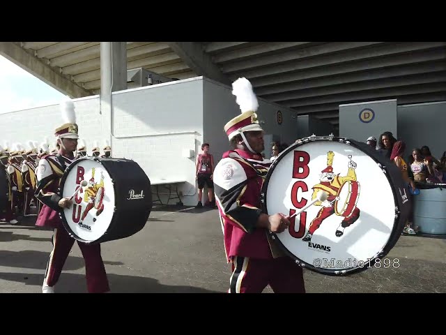 2024 Bethune-Cookman Marching Wildcats vs CAU Tunnel   4K