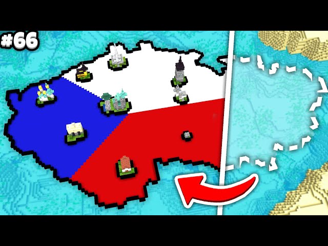 Postavil jsem ČESKOU REPUBLIKU v Minecraftu...