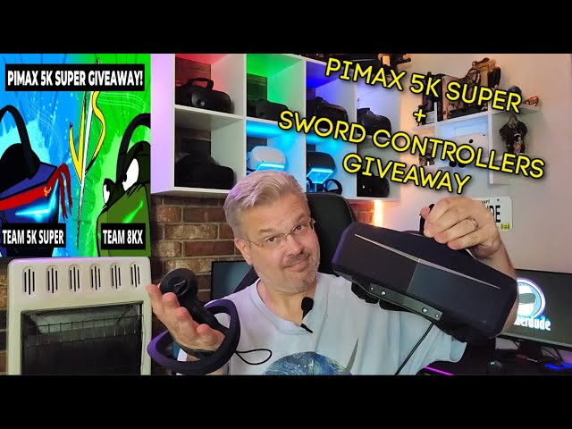 Pimax 5K Super Free Giveaway - Team 5KS vs Team 8KX - Which one is the Best VR 2.0 Headset?