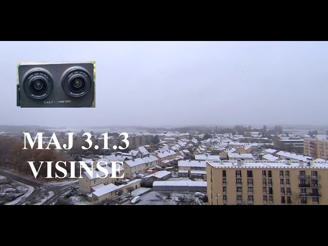 VR180 3D  - 8K  - TEST 3.1.3  avec MAGIX PRO X -  ALLONNES #2 -  Première neige  - CALF